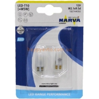 Светодиодная лампа Narva 18074 LED 0.6W W5W T10 6000K (2 шт)